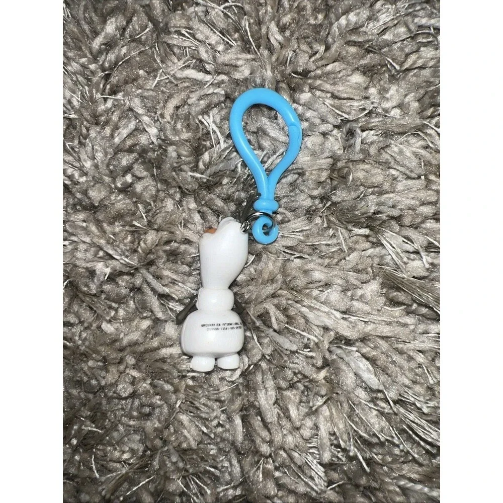 Cute OLAF BACKPACK BAG CLIP KEYCHAIN Disney Frozen Snowman Character Mini Figure